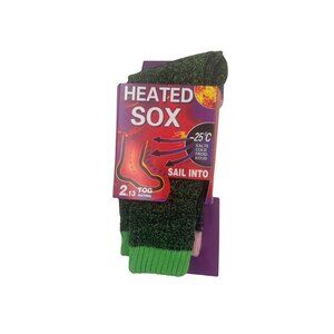3 Pack Womens Thermal Heavy Duty Heated SOX Insulated Socks Size 9-11 (G/B/P)